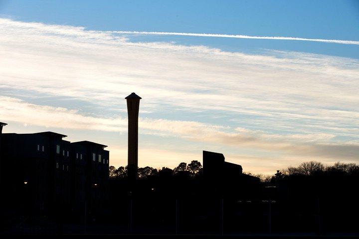 University of Dallas Campus Silhouette